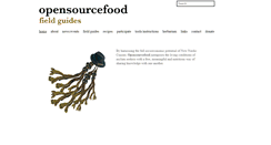 Desktop Screenshot of opensourcefood.info